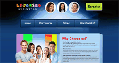 Desktop Screenshot of laughingmyticketoff.com